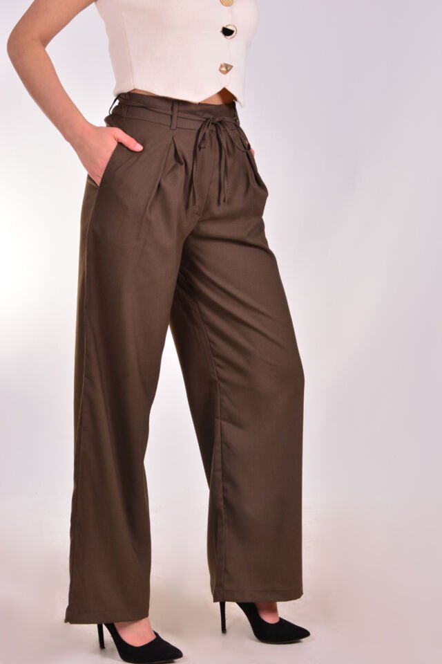 Bağlama Detay  Palazzo Pantolon