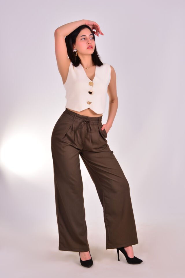 Bağlama Detay  Palazzo Pantolon