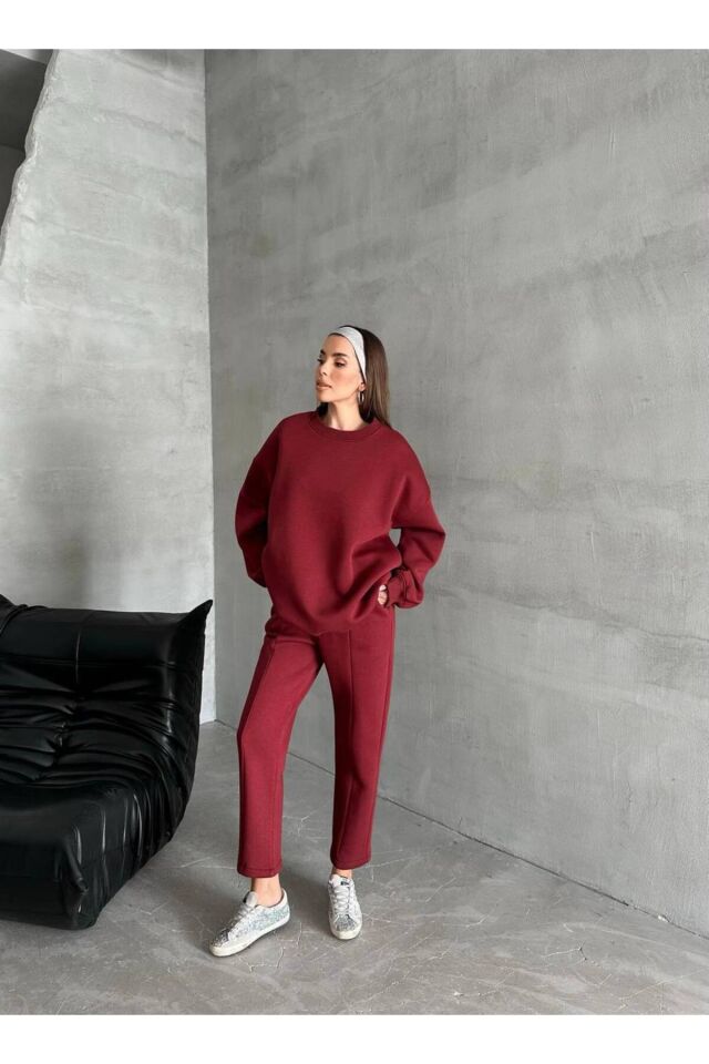 Üç İplik Oversize Eşofman Takımı