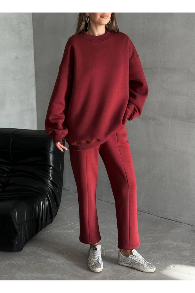 Üç İplik Oversize Eşofman Takımı