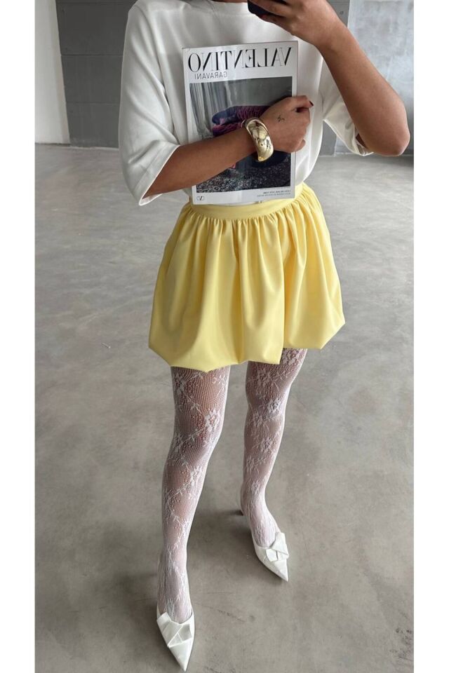 Mini Balon Etek Pamuklu